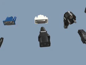 connectors 3D Model