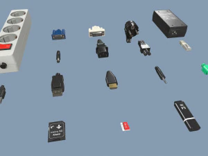 connectors 3D Model