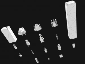 connectors 3D Model
