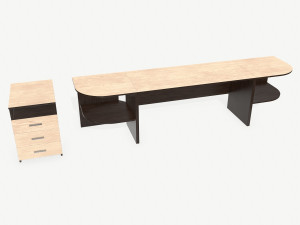 office desk 3D Model