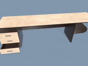 office desk 3D Модель