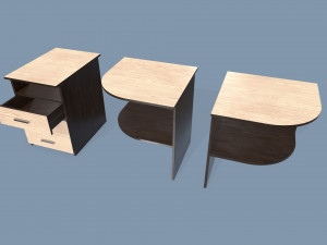 office desk 3D Модель