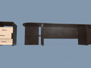 office desk 3D Модель