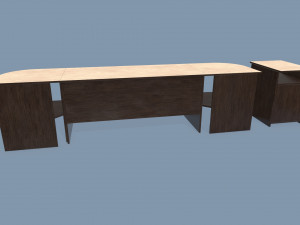 office desk 3D Модель