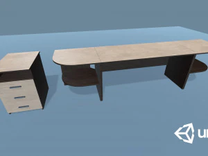 office desk 3D Model