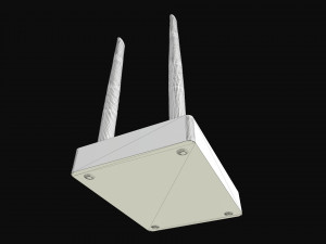 wi-fi router 3D-Modell