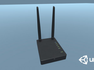 wi-fi router 3D-Modell