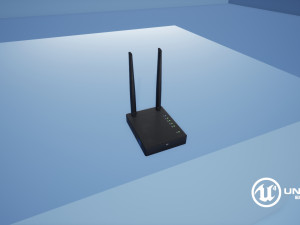 wi-fi router 3D-Modell