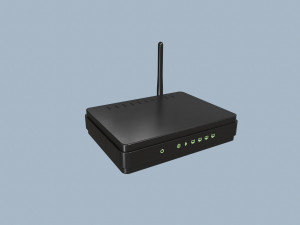 wi-fi router 3D-Modell