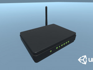 wi-fi router 3D-Modell