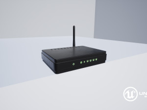 wi-fi router 3D-Modell