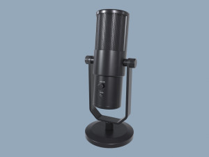 microphone 3Dモデル