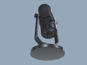 microphone 3Dモデル