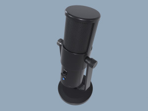 microphone 3Dモデル