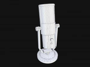 microphone 3D Model