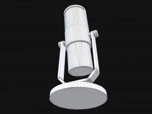 microphone 3D Model