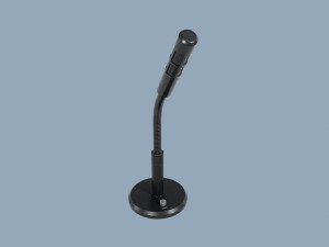 microphone Modelo 3D