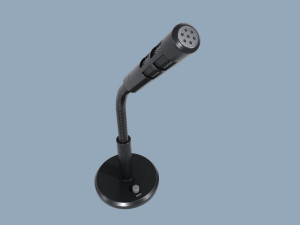 microphone Modelo 3D