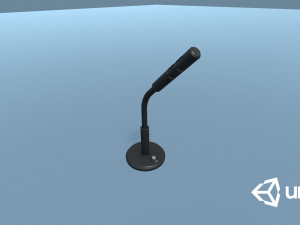 microphone Modelo 3D