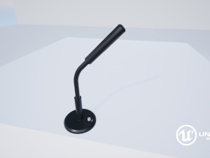 microphone Modelo 3D