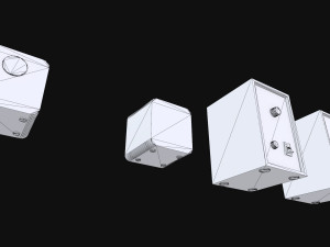 computer speakers 3D Model