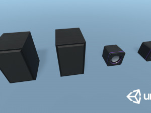 computer speakers 3D Model