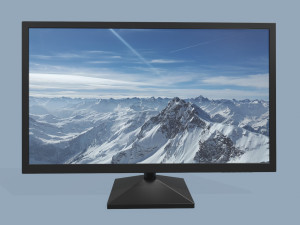 computer monitor 3Dモデル