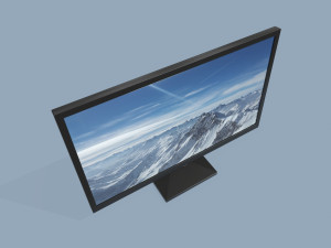 computer monitor 3Dモデル