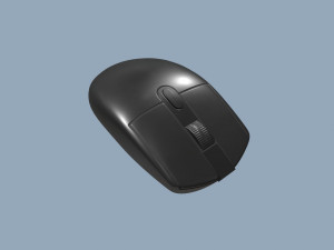 Computer Mouse and Keyboard 3Dモデル
