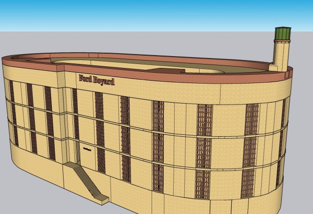 house boyard 3D 모델 .c4d .max .obj .3ds .fbx .stl .blend 