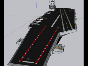 uss gerald 3D Model