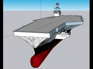 uss gerald Modelo 3D