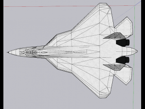 aircraft su54 3D 模型