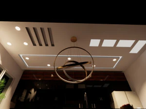 kitchen island design for mixed use 3D Model