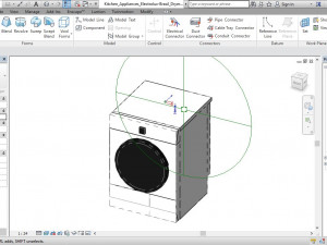 kitchen island design for mixed use 3D-Modell