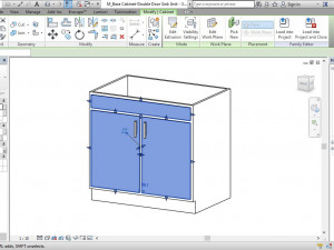 kitchen island design for mixed use 3D-Modell