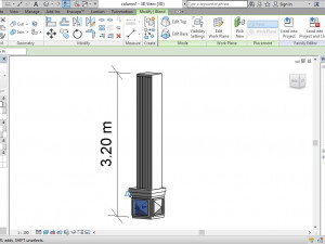 roman architectural square column 3D-Modell