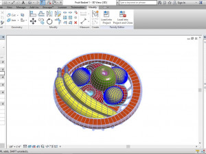fruit basket revit family object Model 3D