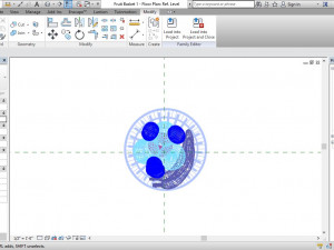 fruit basket revit family object Model 3D