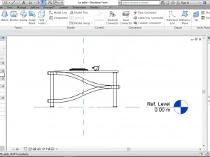 modern designed table 3D Model