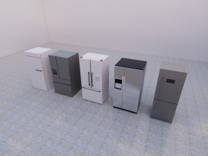 refrigerator revit family package 3D Model