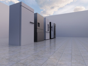 refrigerator revit family package 3D Model