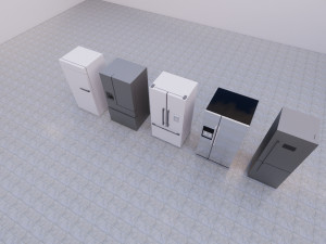 refrigerator revit family package 3D Model