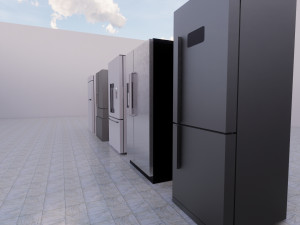 refrigerator revit family package 3D Model