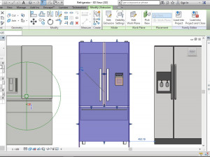 refrigerator revit family package 3D Model