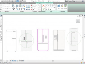 refrigerator revit family package 3D Model