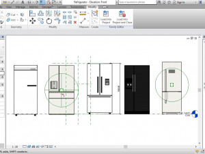 refrigerator revit family package 3D Model