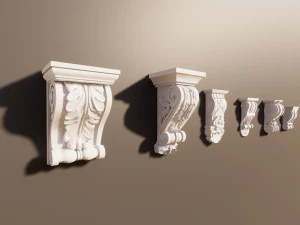 roman revit family elements 3D Model