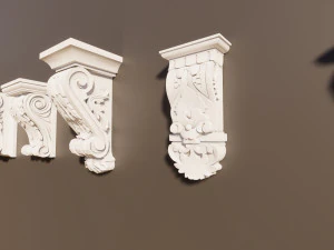 roman revit family elements 3D Model