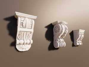 roman revit family elements 3D Model